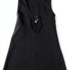Patrizia Pepe Abito Nero Bambina Vestito Nero 116-1