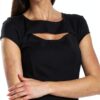 Vestito casual Patrizia Pepe Nero materiale tecnico donna-6