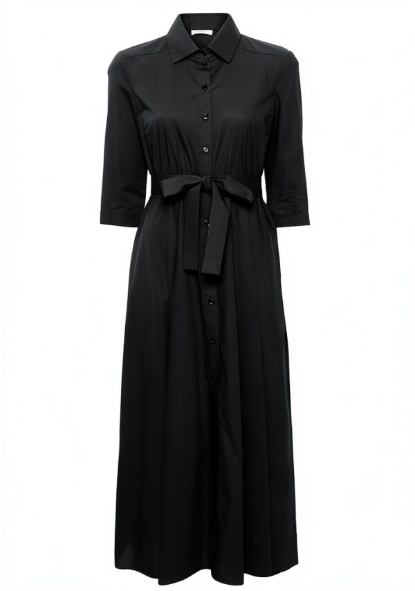 Chemisier Tessuto Nero Taglia 42 Abbigliamento Donna-0