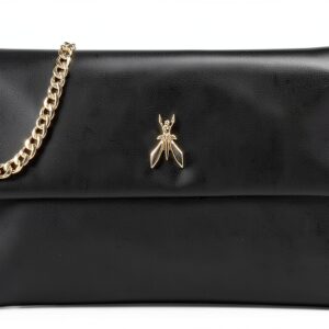Pochette pelle donna clutch catena sganciabile elegante-0