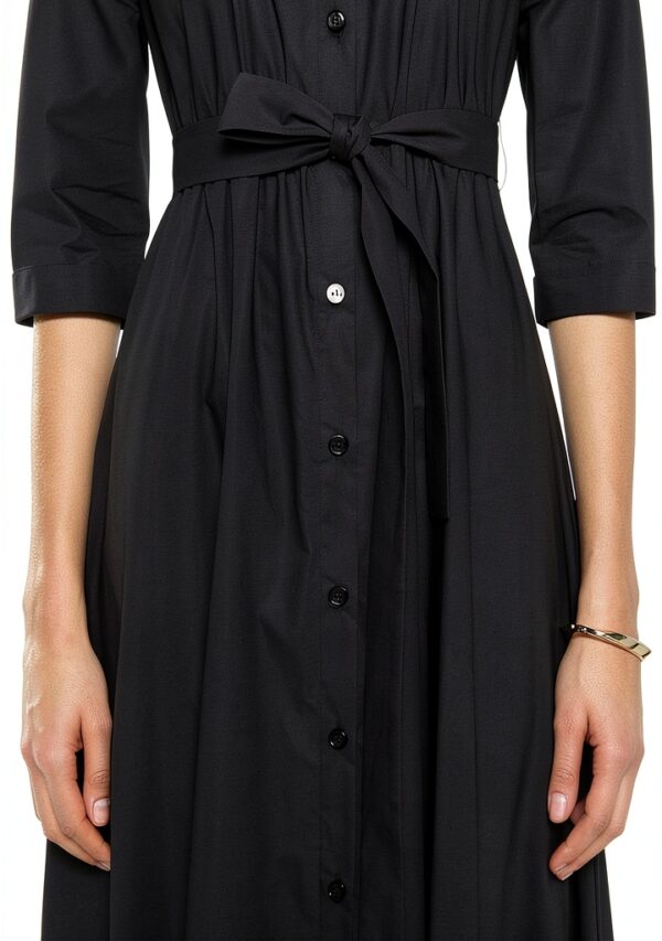 Chemisier Tessuto Nero Taglia 42 Abbigliamento Donna-3