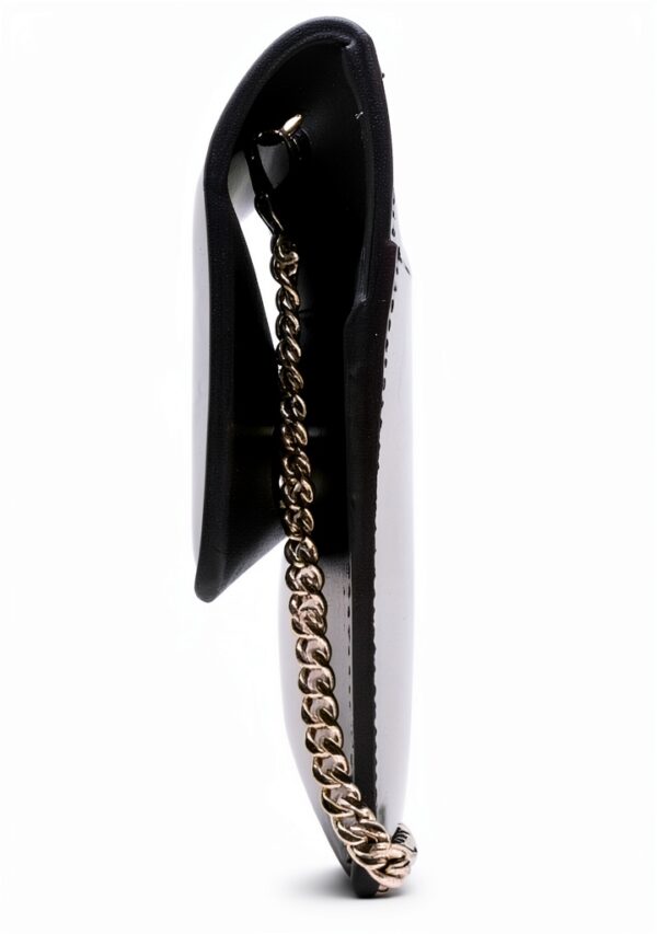 Borsa a tracolla Patrizia Pepe pelle nero clutch donna-2