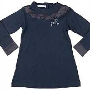 Chemisier Donna Manica Lunga Blu Taglia 74-0