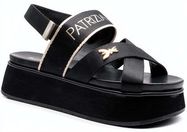 Scarpe con plateau sintetiche fibbia tacco 41 EU-1