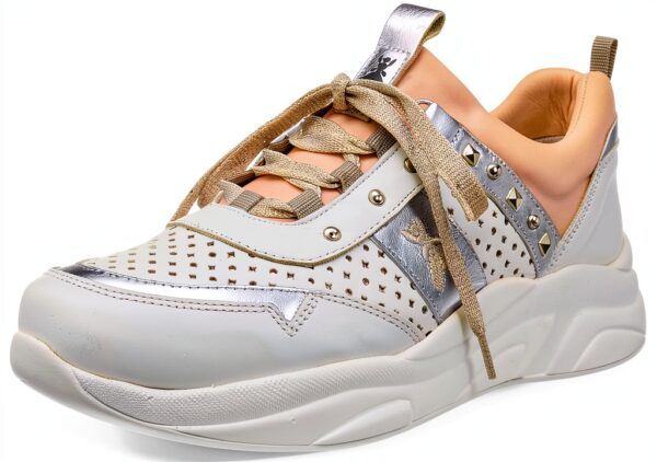 Scarpe da Ginnastica Donna Patrizia Pepe pelle traspirante
