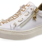 Scarpe bambine Patrizia Pepe pelle traspirante oro bianco-0