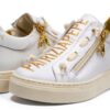 Scarpe bambine Patrizia Pepe pelle traspirante oro bianco-6