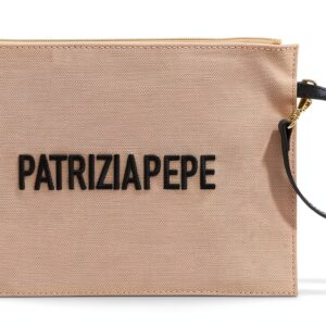 Pochette donna poliuretano pelle sintetica chiusura zip-0