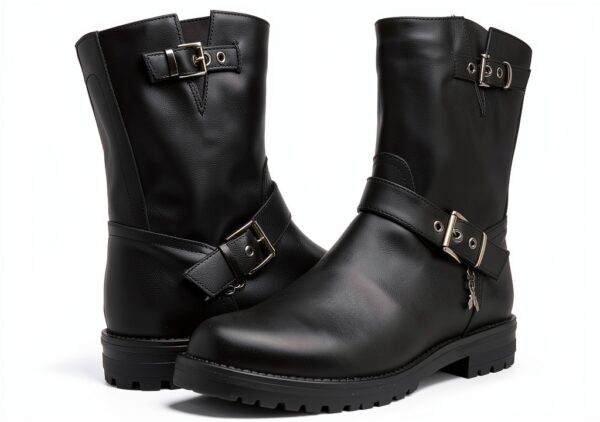 Scarpe Patrizia Pepe pelle traspirante per bambine ragazze-6