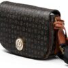 Borsa a tracolla Pollini Heritage TE8531PP0LQ11 in pelle PVC marrone-1