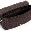 Borsa a tracolla Pollini Heritage TE8531PP0LQ11 in Nero e 48x13x30 cm-3