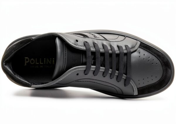 Pollini SB15164G0FXS100A43, Sneaker Uomo, Nero, 43 EU-4