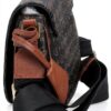 Borsa a tracolla Pollini Heritage TE8531PP0LQ11 in pelle PVC marrone-2