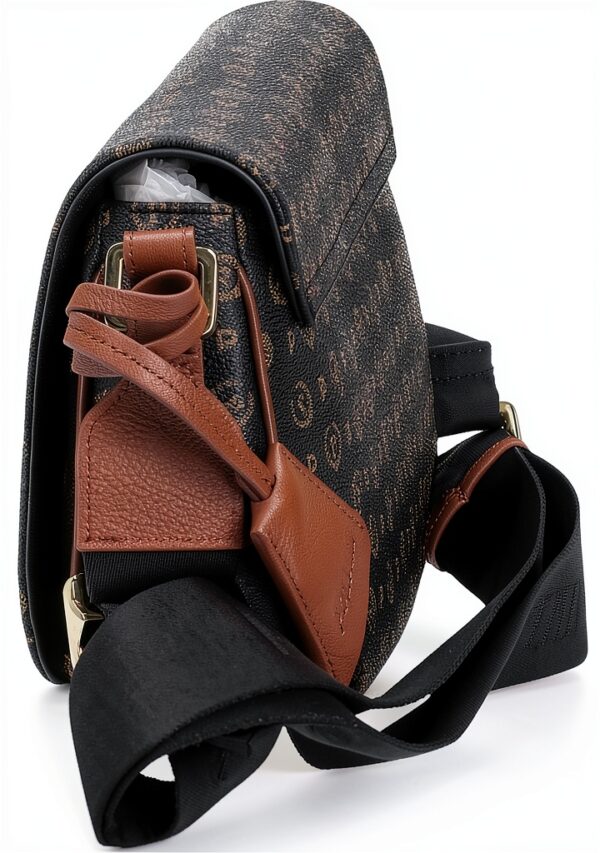 Borsa a tracolla Pollini Heritage TE8531PP0LQ11 in pelle PVC marrone-2