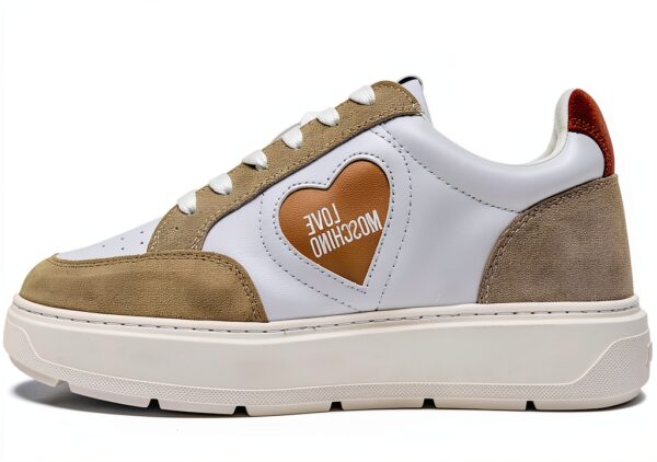 Love Moschino Sneaker Donna Bianco JA15154G1MIAA10A Suola Morbida-0