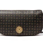 Borsa a tracolla Pollini Heritage TE8531PP0LQ11 in Nero e 48x13x30 cm-0