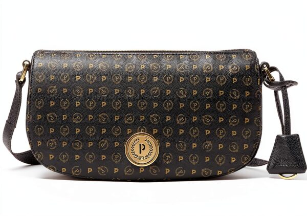 Borsa a tracolla Pollini Heritage TE8531PP0LQ11 in Nero e 48x13x30 cm-0