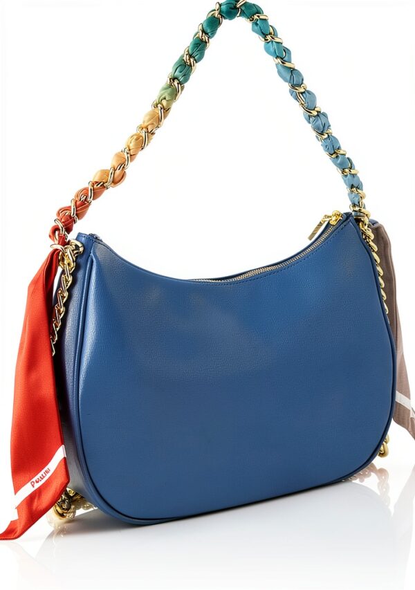 Borsa a spalla Pollini Rainbow PU – Modello SC4539PP1ESH0700 Azzurro-2