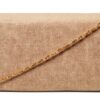 Borsa Canvas Naturale Love Moschino Borsa a spalla in PU cipria-5