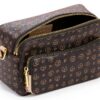 Borsa a tracolla Pollini HERITAGE TE8535 stampa monogram tinta unita-3