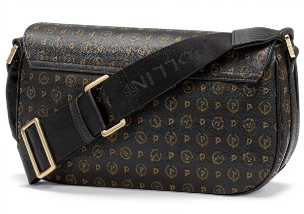 Borsa a tracolla Pollini Heritage TE8531PP0LQ11 in Nero e 48x13x30 cm-2