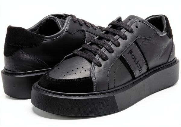 Pollini SB15164G0FXS100A43, Sneaker Uomo, Nero, 43 EU-6