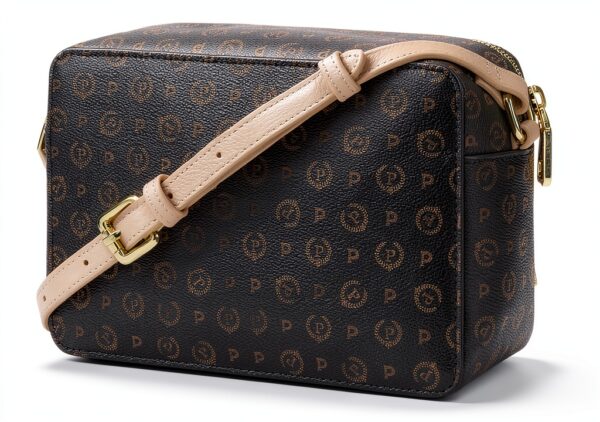 Borsa a tracolla Pollini HERITAGE TE8535 stampa monogram tinta unita-2