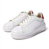 Sneaker Pollini Eclipse50 Donna Bianco Rosso Casual Elegante-4