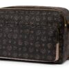 Borsa a tracolla Pollini HERITAGE TE8535 stampa monogram tinta unita-1