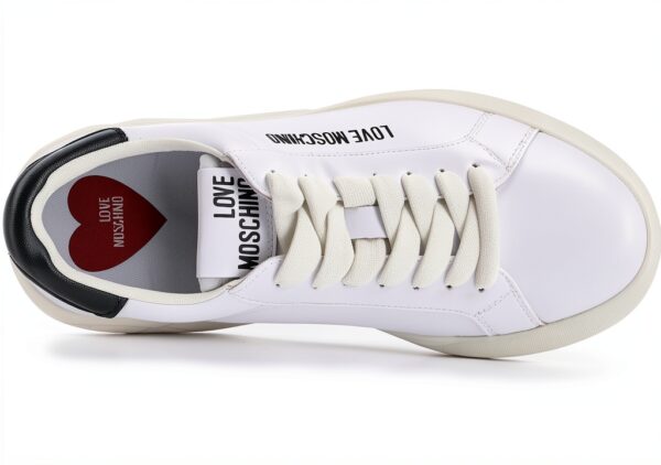 Sneakers Donna Moschino Casual e Bianco Nero Comfort Fit 41 EU-2