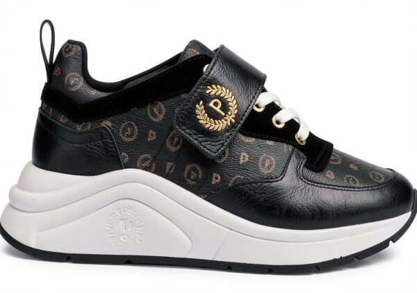 Pollini Sneaker Donna Nero TA15145G0DQ1100A 36 con Chiusura Stringata-0