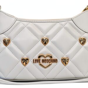 Love Moschino Borsa a Spalla Minimalista in Pelle Sostenibile-0