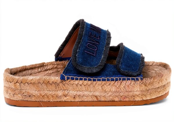 Love Moschino Ja28383g0mjo5700 Ciabatte Donna Azzurro 35‑41 EU-0