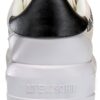 Sneaker donna Love Moschino pelle bianco nero modello D26MO02-2