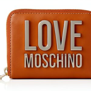 Love Moschino Donna Ai 2021 Portafoglio Marrone-0