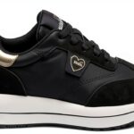 Sneakers Donna Moschino Nero Eleganti e Confortevoli-0