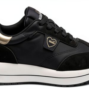 Sneakers Donna Moschino Nero Eleganti e Confortevoli-0