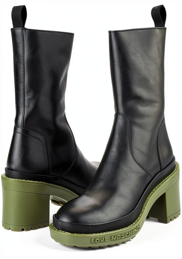 Love Moschino Stivaletto Donna Ja24467g0fiay Nero Verde-6