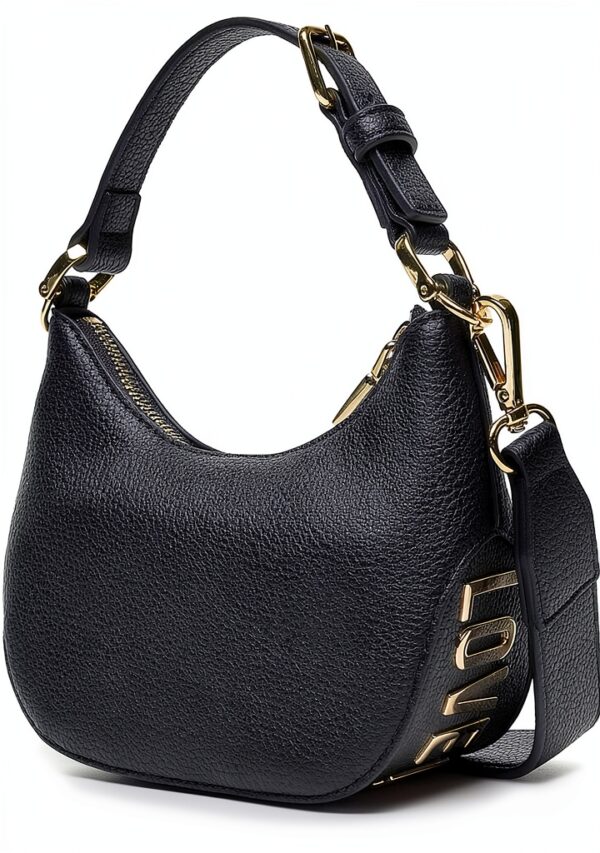 Borsa a mano Love Moschino JC4019PP1LLT0 Nero 8x17x10,5 cm-3