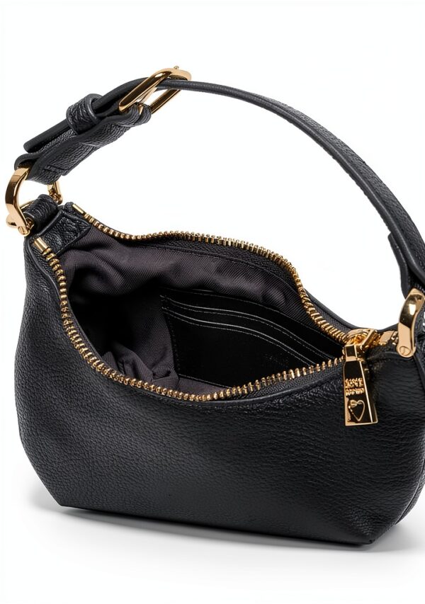 Borsa a mano Love Moschino JC4019PP1LLT0 Nero 8x17x10,5 cm-6