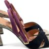 Sandali Donna Pollini in Pelle Scamosciata Multicolore SA16019C0GTA-1
