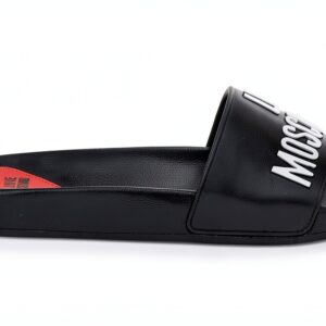 Sandali Donna Moschino Ja28052g0m Nero Eleganti con Suola in Gomma-0