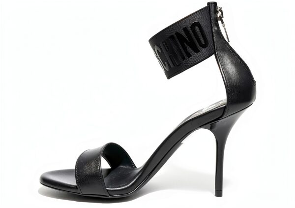Sandali Donna Love Moschino Polja16109g0mie000a Nero in Pelle Nappa-2