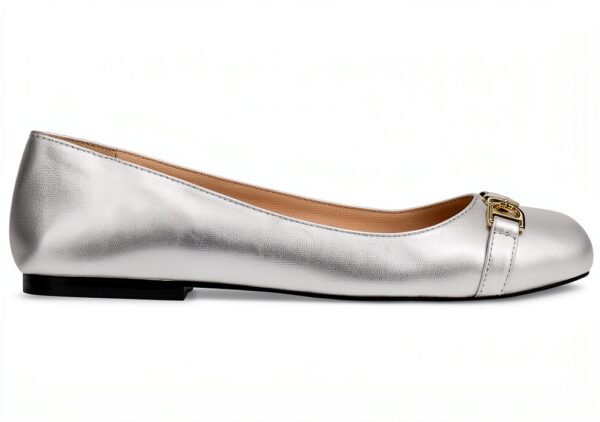 Ballerine Love Moschino JA11011G1MIF090B Argento Eleganti Sostenibili-0