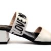 Love Moschino Sabot Donna JA28374G0GIE0 Bianco 40 EU-3