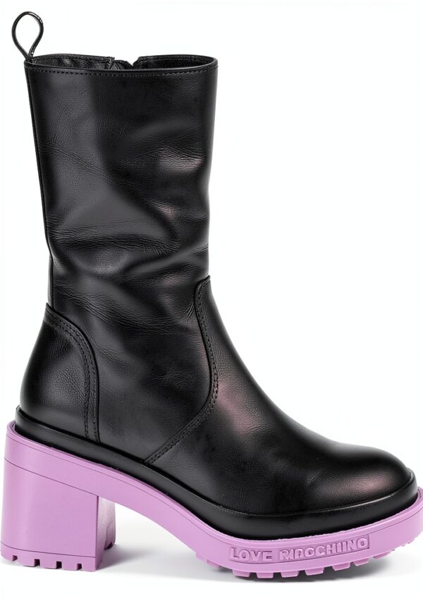 Love Moschino Stivaletto Donna Ja24467g0fiay Nero Rosa-0