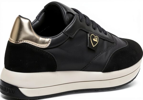 Sneakers Donna Moschino Nero Eleganti e Confortevoli-2