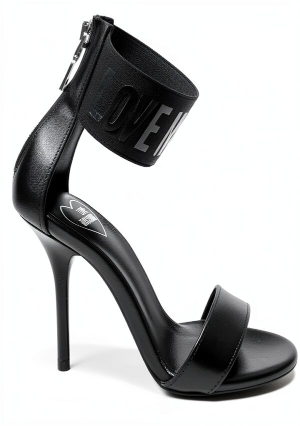 Sandali Donna Love Moschino Polja16109g0mie000a Nero in Pelle Nappa-0