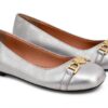 Ballerine Love Moschino JA11011G1MIF090B Argento Eleganti Sostenibili-1