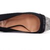 Love Moschino Decollete Tacco Donna Nero Elegante Pelle Sostenibile-2